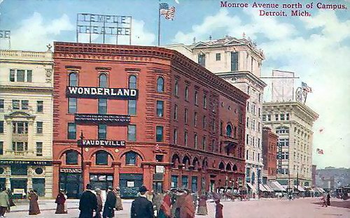 Temple Theatre - Post Card (newer photo)